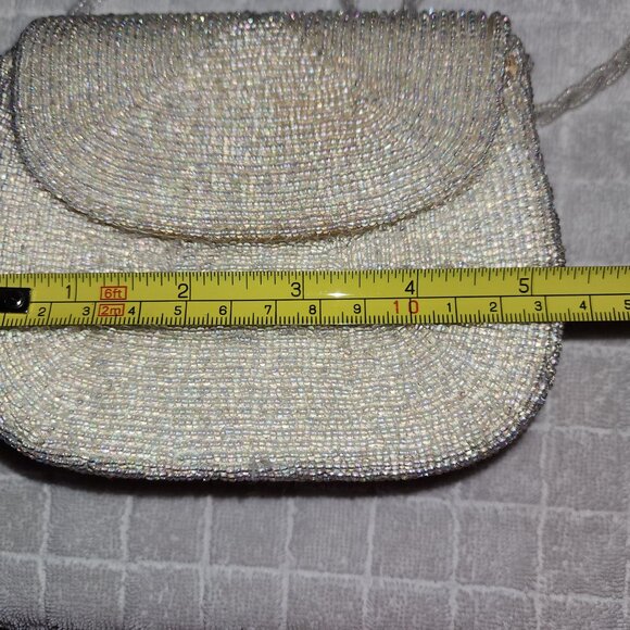 La Regale Beaded Purse-23in Strap - Picture 7 of 12